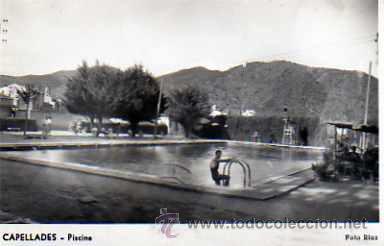 Postales: POSTAL CAPELLADES PISCINA - Foto 1