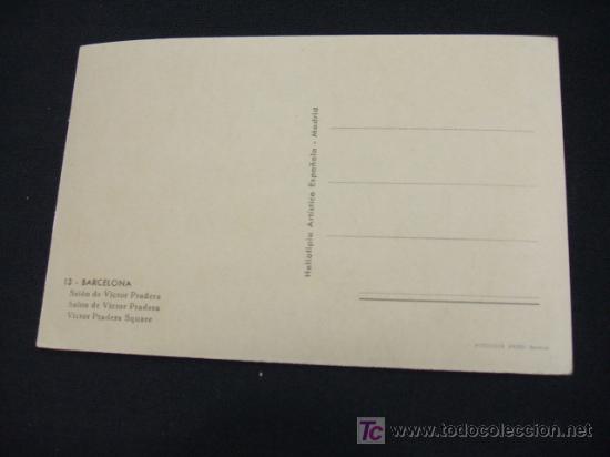 Postales: SALON DE VICTOR PRADERA - BARCELONA - - Foto 2