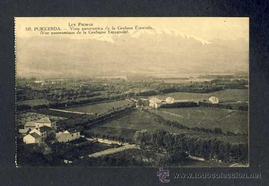 Postales: Postal de PUIGCERDA: Vista panor&agrave;mica de la Cerdanya Espanyola (MTIL num.537)