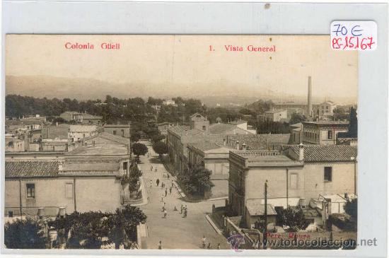 Postkarten: (PS-15167)POSTAL FOTOGRAFICA DE LA COLONIA G&Uuml;ELL-VISTA GENERAL