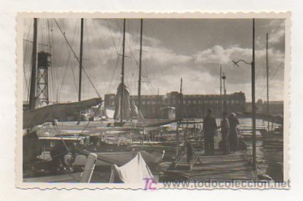 Postcards: MUELLE DE BARCELONA. 1949. 13,5 X 8,5 CM.