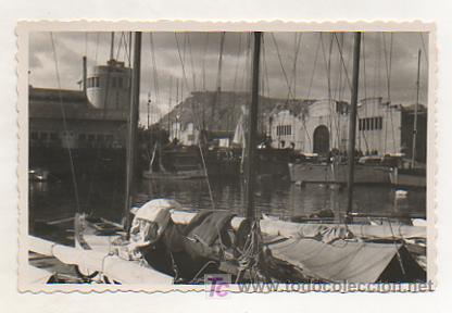 Postcards: MUELLE DE BARCELONA. 1949. 13,5 X 8,5 CM.