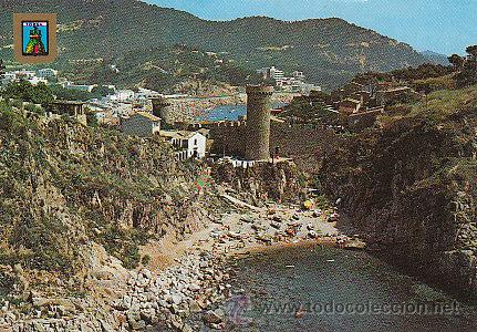 Postales: Tossa de Mar, cala El Colodar y castillo - Foto 1