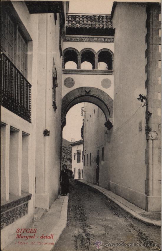 Postales: Sitges : Marycel - detall - Foto 1
