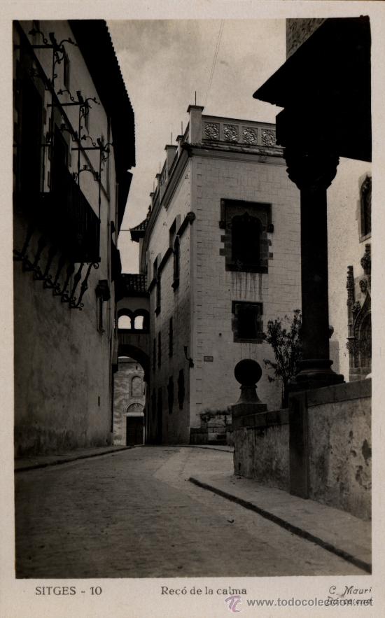Postales: Sitges : Rec&oacute; de la calma - Foto 1