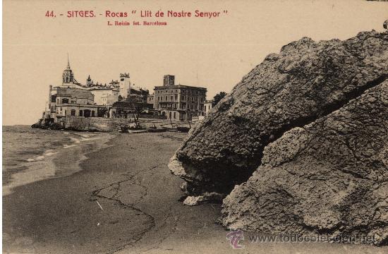 Postales: Sitges : Rocas - Foto 1