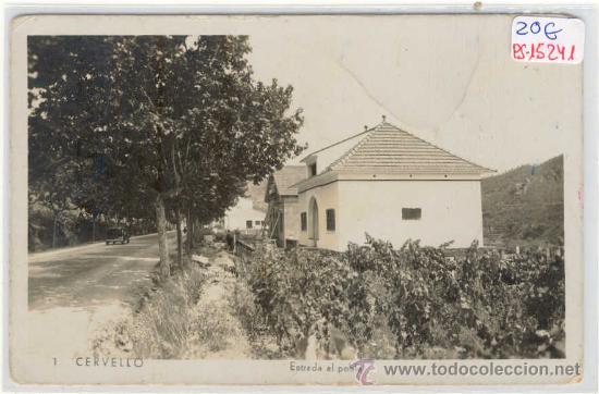 Postkarten: (PS-15241)POSTAL FOTOGRAFICA DE CERVELLO-ENTRADA AL POBLE