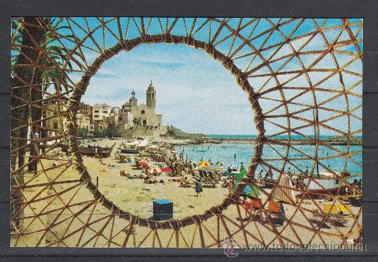 Postales: SITGES. ORIGINAL VISION A TRAV&Eacute;S DE UNA &rdquo;NANSA&rdquo; - Foto 1