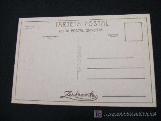 Postales: BARCELONA -GRAN VIA - - Foto 2
