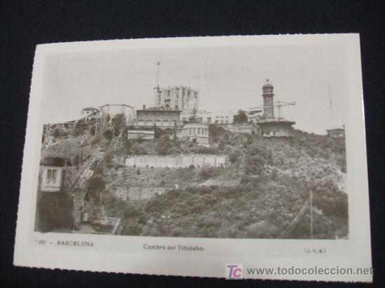 Postales: BARCELONA - CUMBRE DEL TIBIDABO - - Foto 1