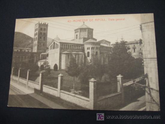 Postales: MONESTIR DE RIPOLL - VISTA GENERAL - - Foto 1