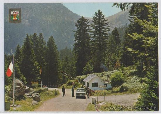 Postales: TARJETA POSTAL DE VALL D&rsquo;ARAN BOSSOT FORTALEZA EL PORTILLON GUARDIA CIVIL ADUANA FRONTERA LERIDA