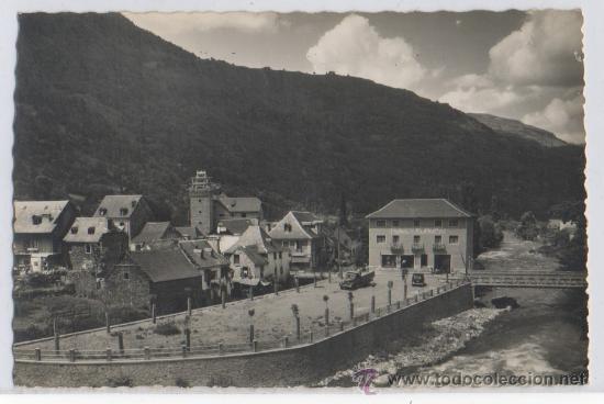Postales: TARJETA POSTAL DEL VALLE DE ARAN CENTRO DE LA VILLA HOTEL EUROPA CAMION LERIDA