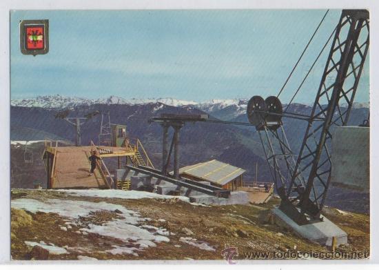 Postales: TARJETA POSTAL DE LLESSUI ESTACIO SUPERIOR DEL TELESILLA ESQUI PIRINEU DE LERIDA