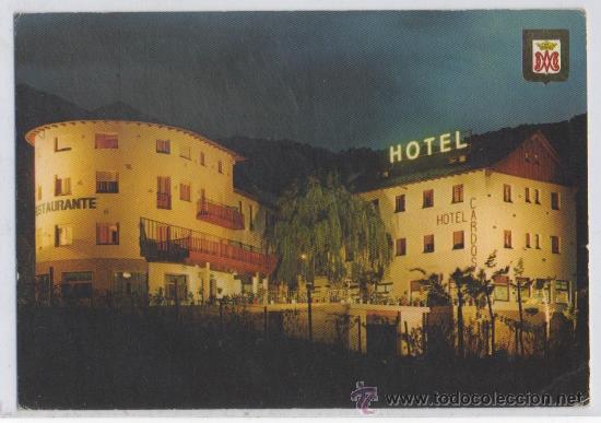Postales: TARJETA POSTAL DE RIBERA DE CARDOS HOTEL CARDOS LERIDA