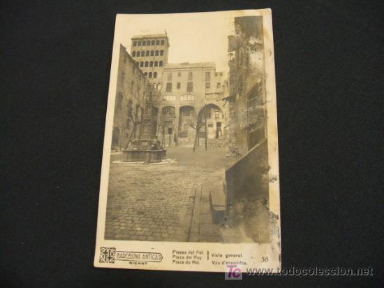 Postales: PLASSA DEL REI - BARCELONA - - Foto 1