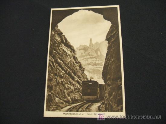 Postales: MONTSERRAT - TUNEL DEL ANGEL - Foto 1