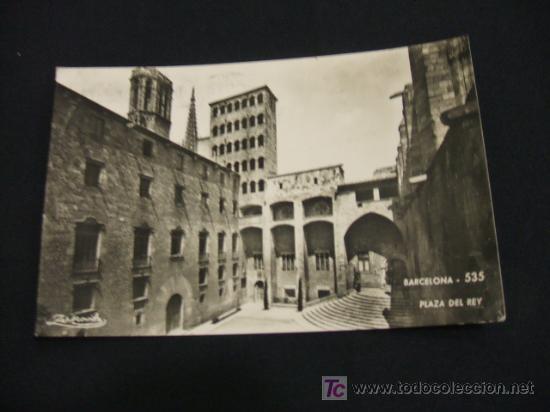 Postales: BARCELONA - PLAZA DEL REY - - Foto 1