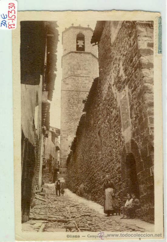 Postkarten: (PS-15330)POSTAL DE OLIANA(LLEIDA)-CAMPANARIO