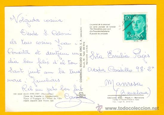 Postales: POSTAL DE SANT CELONI - Foto 2