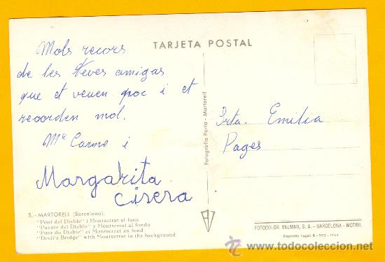 Postales: POSTAL DE MARTORELL - Foto 2