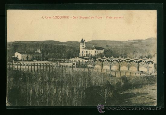 Postales: Postal antigua de Sant Sadurni D'Anoia - casa Codorniu