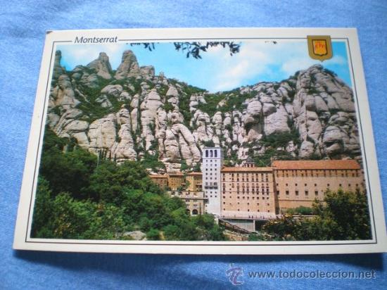 Postales: POSTAL  MONTSERRAT MONASTERIO NO CIRCULADA - Foto 1