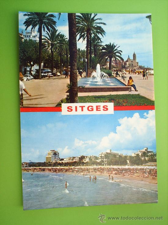 Postales: postal dev sitges  , ver foto informativa - Foto 1
