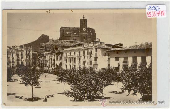Postcards: (PS-15498)POSTAL FOTOGRAFICA DE BALAGUER(LLEIDA)-PLAZA MAYOR