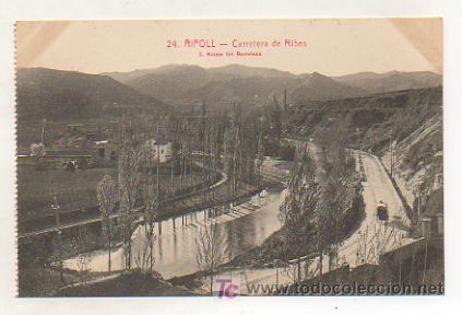 Postales: RIPOLL. CARRETERA DE RIBES. (L. ROISIN) - Foto 1