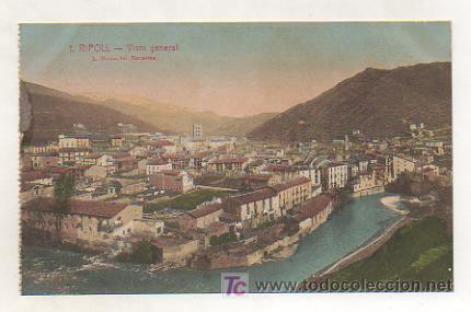 Postales: RIPOLL. VISTA GENERAL. (L. ROISIN). - Foto 1