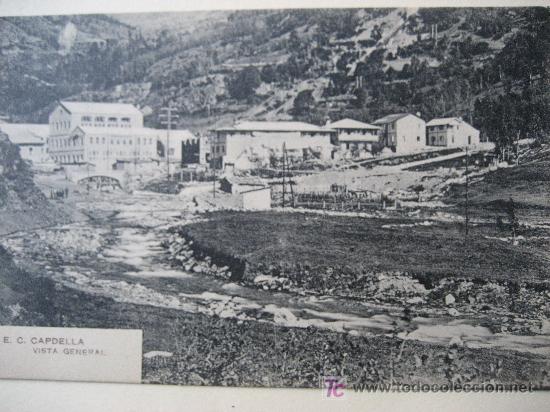 Postales: E.E.C. Capdella. Lerida. Vista general. Ed.J. Rius. Postal sin circular - Foto 1