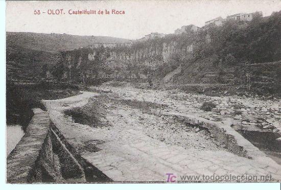 Postales: POSTAL DE OLOT - CASTELLFULLIT DE LA ROCA - Foto 1