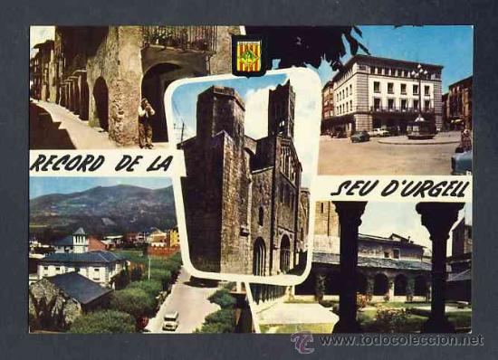 Postales: Postal de LA SEU D' URGELL (Lleida): 5 vistes (Soberanas num.830)