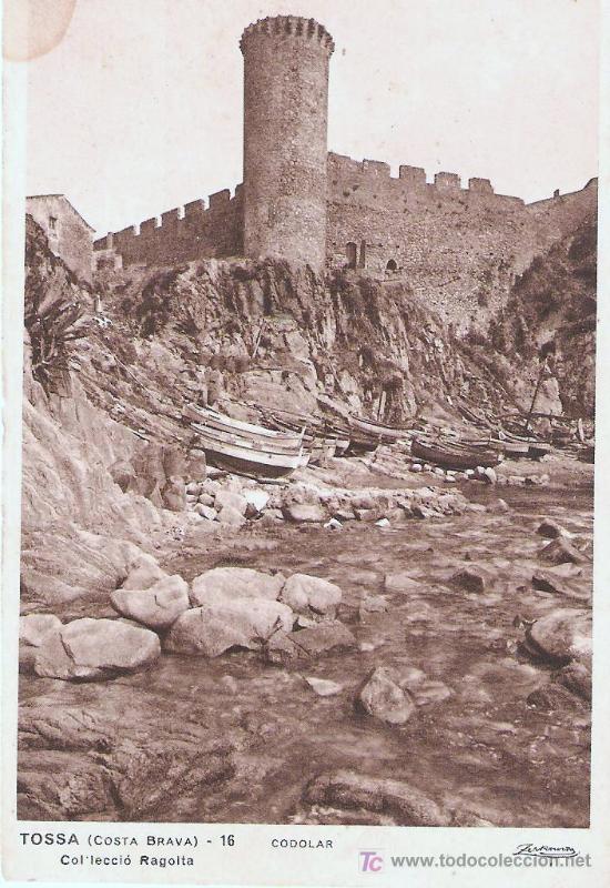 Postales: POSTAL DE TOSSA - CIRCULADA EN 1943 , CONSELLO - Foto 1