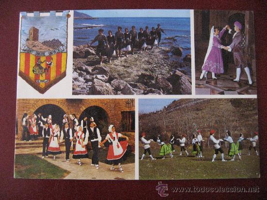 Postales: BONITA POSTAL GRAN TAMA&Ntilde;O,BAILES TIPICOS DE SAN VICENTE DE CASTELLET,BARCELONA.MEDIDAS 20 x 14 Cm.