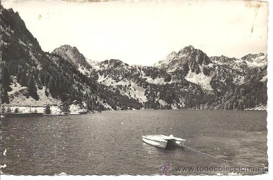 Postales: PS2782 VALLE DE ESPOT 'LAGO DE SAN MAURICIO Y SIERRA DE CRABES'. O. DE TURISMO PUEBLA DE SEGUR