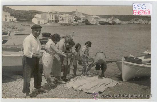 Postcards: (PS-15968)POSTAL FOTOGRAFICA DE CADAQUES-PESCADORES