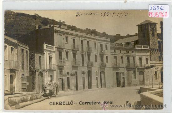 Postcards: (PS-15967)POSTAL FOTOGRAFICA DE CERBELLO-CARRETERA REAL