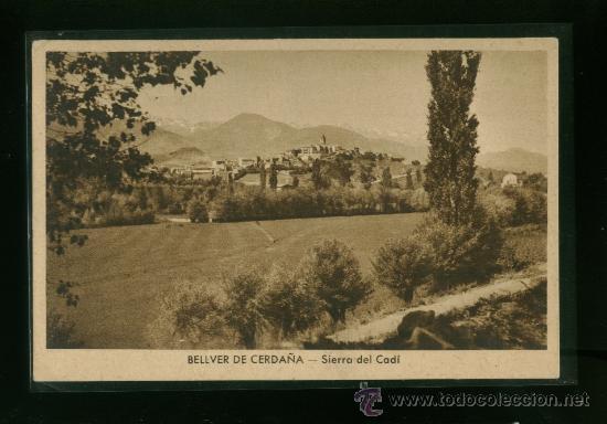 Postales: Bellver de la Cerdanya - Sierra del Cad&iacute; - Huecograbado Rieusset BCN
