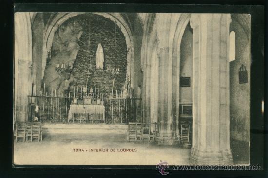 Postales: Tona - Interior de Lourdes - Foto 1