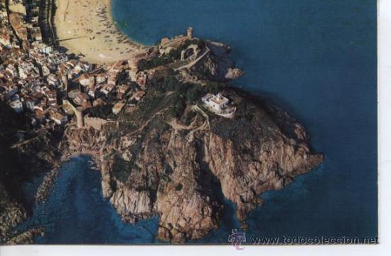 Postales: TOSSA DE MAR . VISTA AEREA , - Foto 1