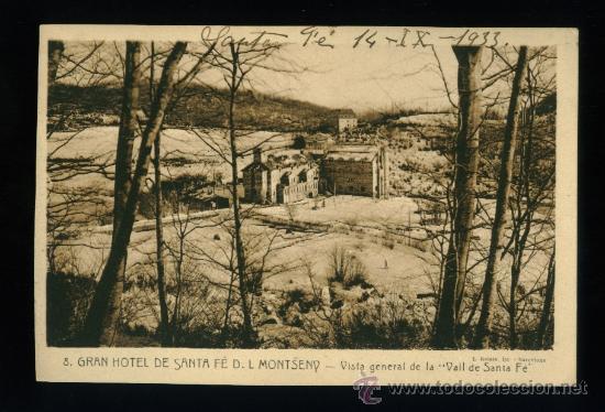 Postales: Santa F&eacute; del Montseny - Vista general de la Vall de Santa F&eacute; - Fotograf&iacute;a L. Roisin BCN
