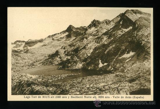 Postales: Vall d'Aran - Lago Tort de Rius - Fotograf&iacute;a A. Servat