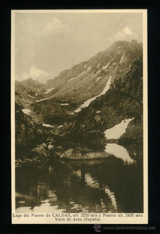 Postales: Vall d'Aran - Lago del puerto de Caldas - Fotograf&iacute;a A. Servat