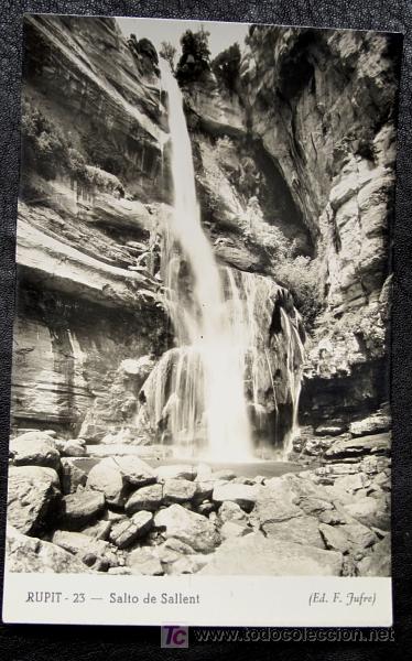 Postales: RUPIT. SALTO DE SALLENT - Foto 1
