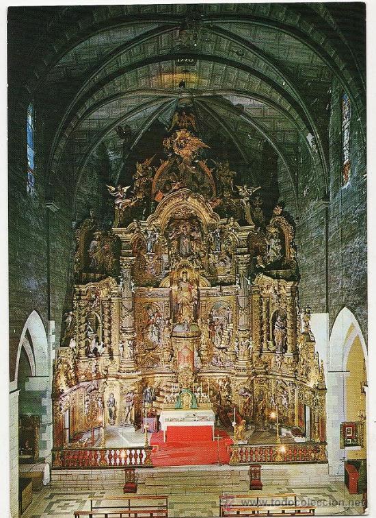 Postales: cadaques.- gerona.- retablo del altar mayor.- ed. fabregar.- a&ntilde;o 1968 - nueva