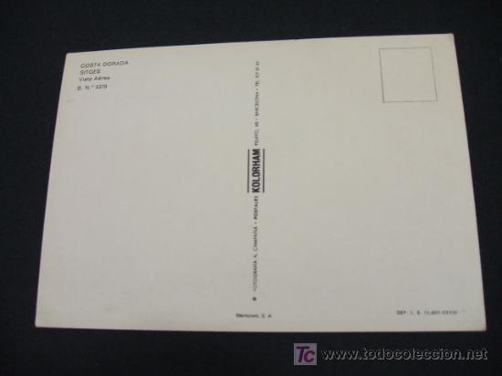 Postales: SITGES - VISTA AEREA - - Foto 2