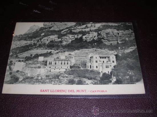 Postales: SANT LLOREN&Ccedil; DEL MUNT - CAN POBLA - Foto 1