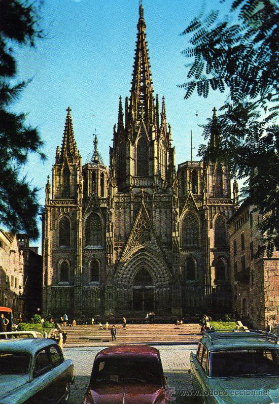 Postales: POSTAL SIN CIRCULAR,BARCELONA CATEDRAL - Foto 1